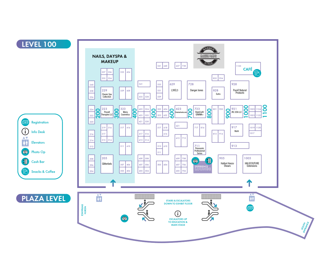 Level 100 Floorplan