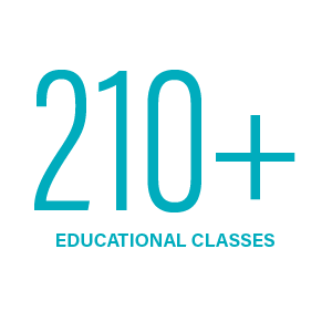 210+ Educational Classes