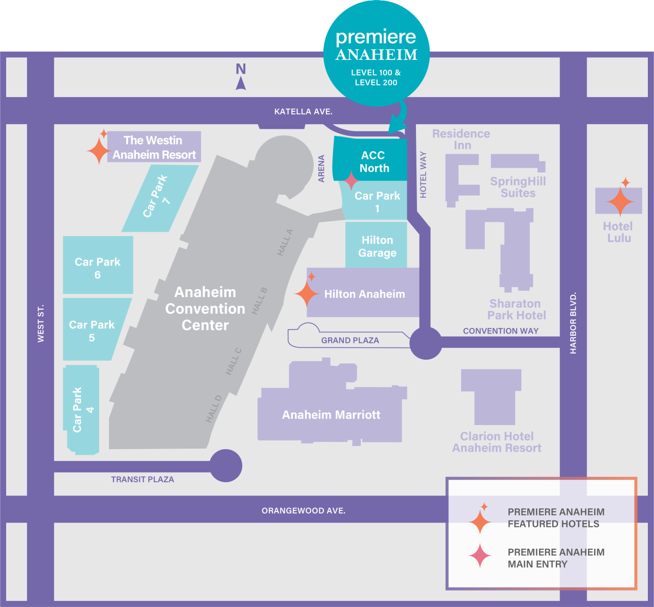 Anaheim Map